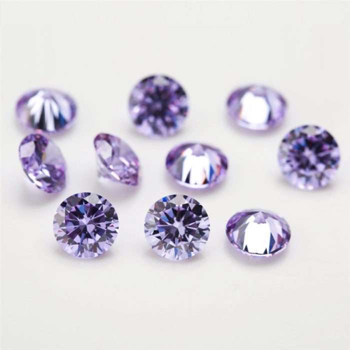 lavender round cubic zirconia lavender round cubic zirconia