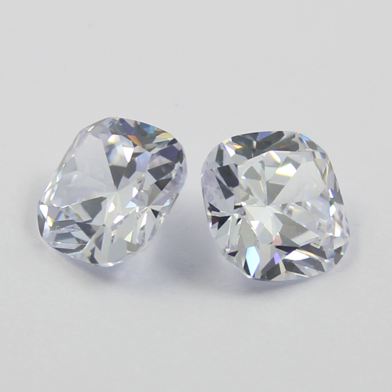 cushion white cubic zirconia wholesale price