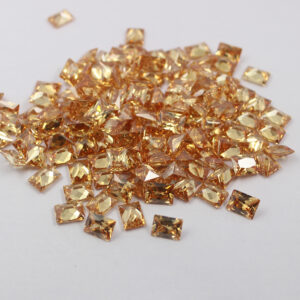 baguette cubic zirconia champagne wholesale price