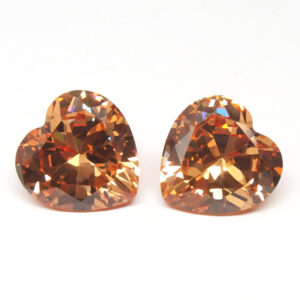 heart cubic zirconia champagne manufacturer
