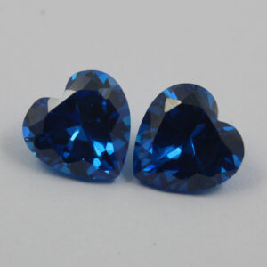 heart cubic zirconia swiss blue China