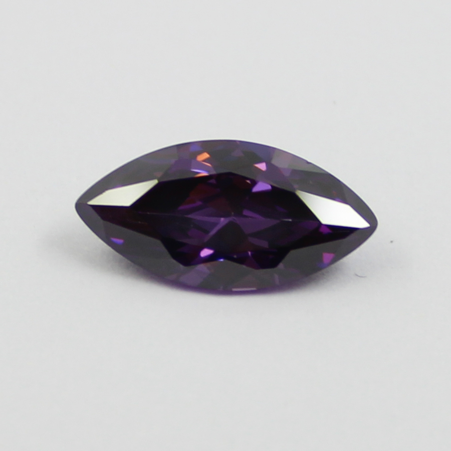 marquise cubic zirconia purple manufacturer