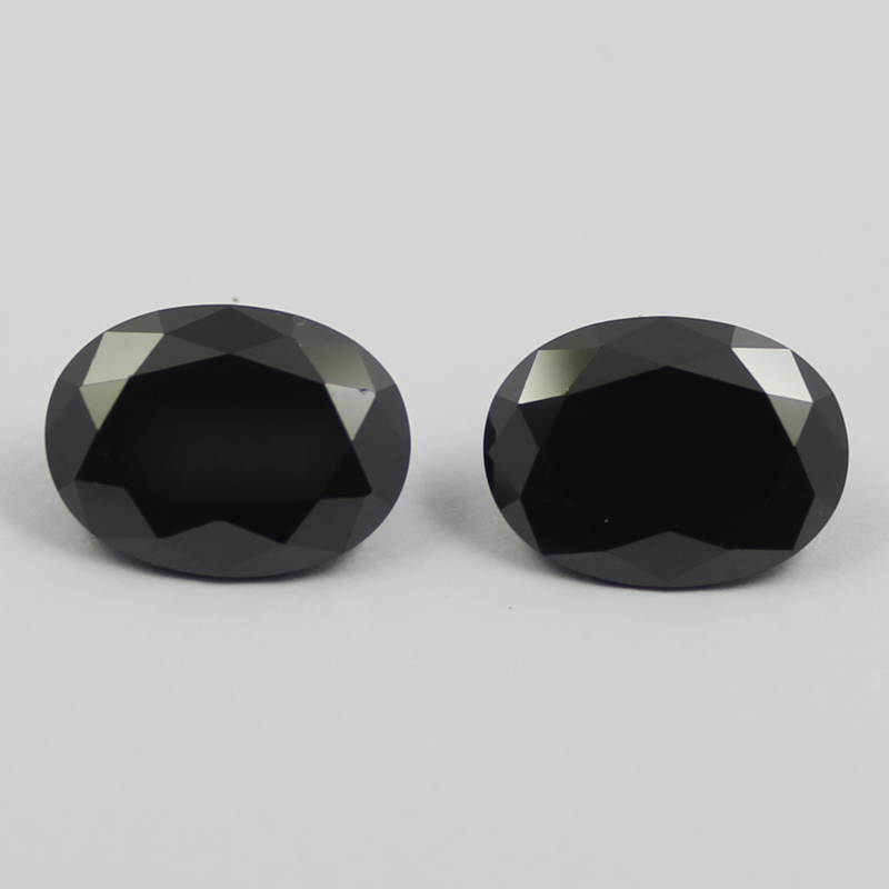 oval cubic zirconia black China