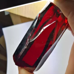 garnet cubic zirconia rough wholesale China supplier
