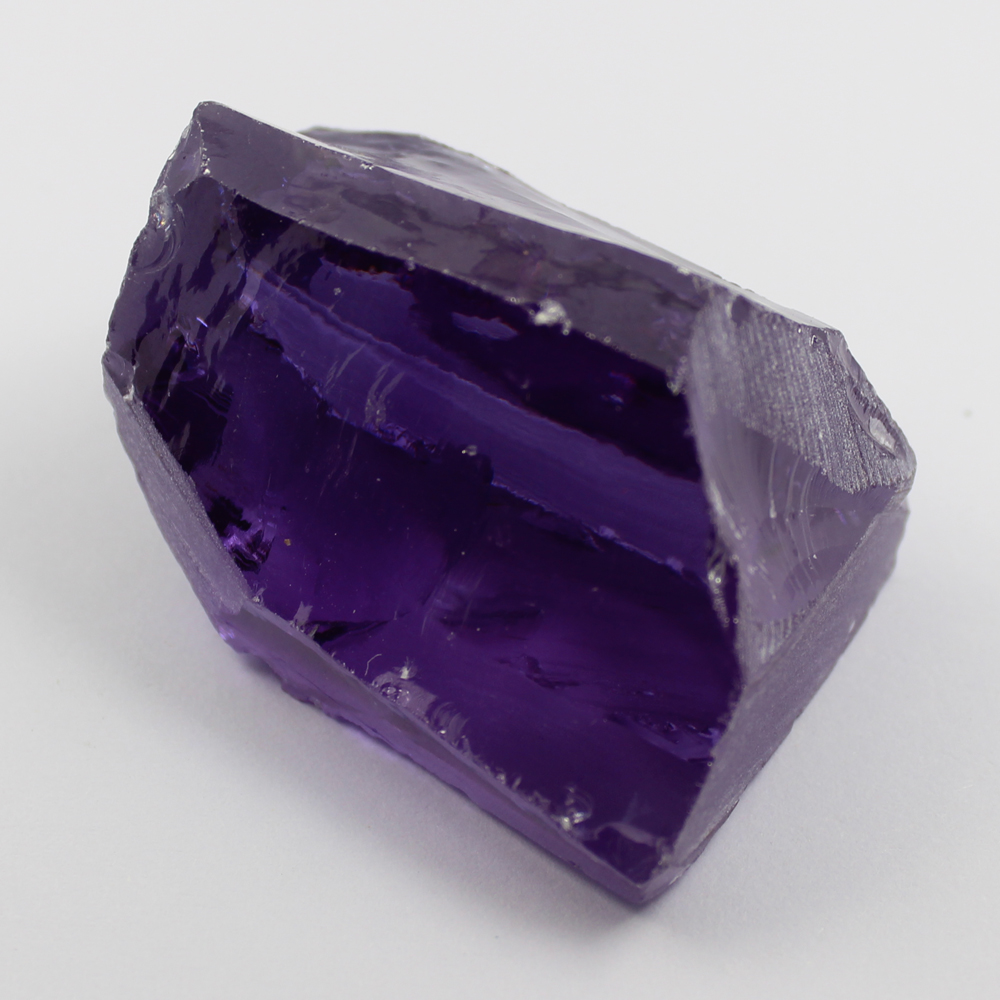 uncut lavender cubic zirconia rough supplier