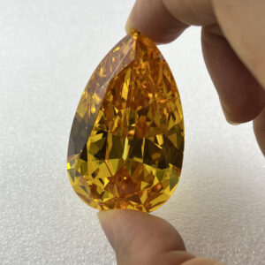 golden canary cubic zirconia
