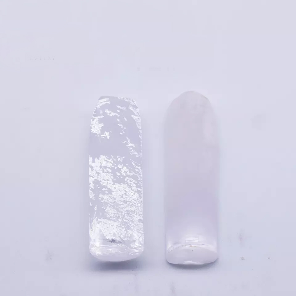 Lab Created White Sapphire Corundum Rough - Image 4